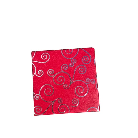 Designs by K&M 18" Necklace and Earrings Set Silver tone - Picture 3 of 4